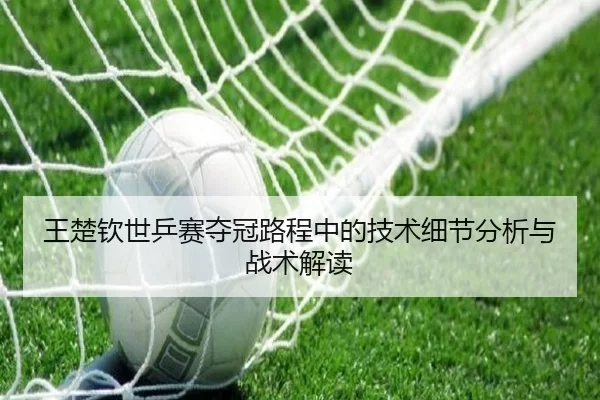 王楚钦世乒赛夺冠路程中的技术细节分析与战术解读